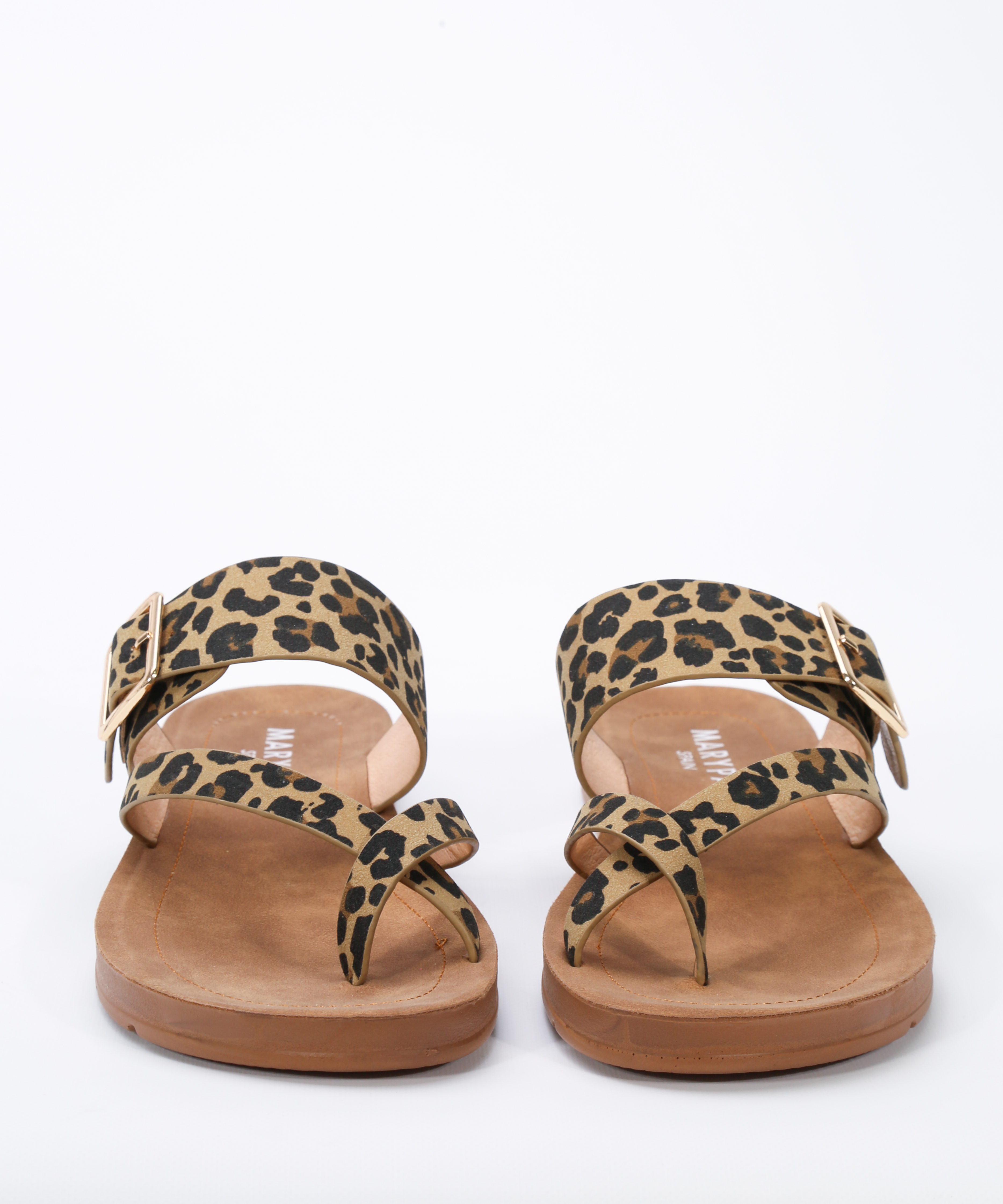 Sandalias planas animal print image number null